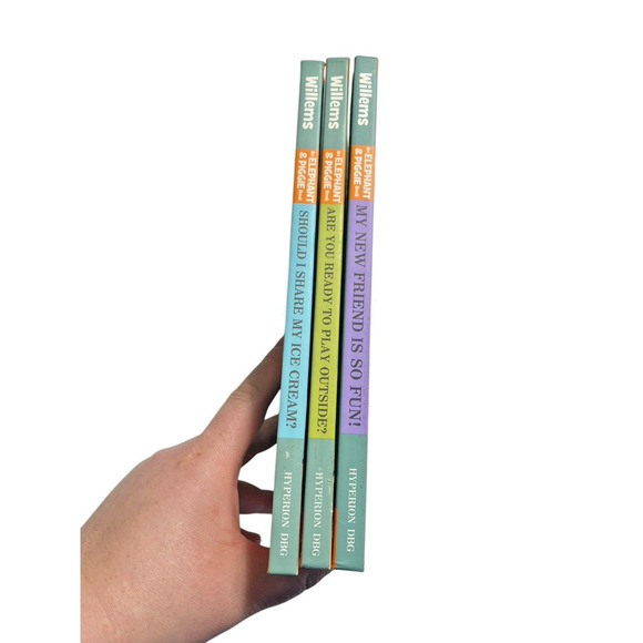 Mo Willems Elephant & Piggie Books Set Lot 3 Hardcover Childrens Book Series - Picture 5 of 5